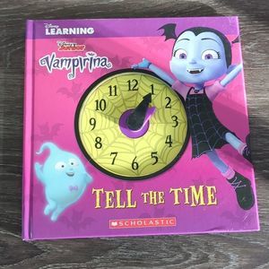 Disney Learning Vampirina Tell The Time Interactive Children's Learning Book